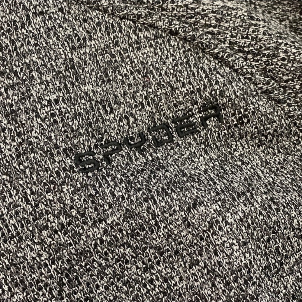 Spyder Black and Gray 1/4 Zipper Jacket - Picture 4 of 9